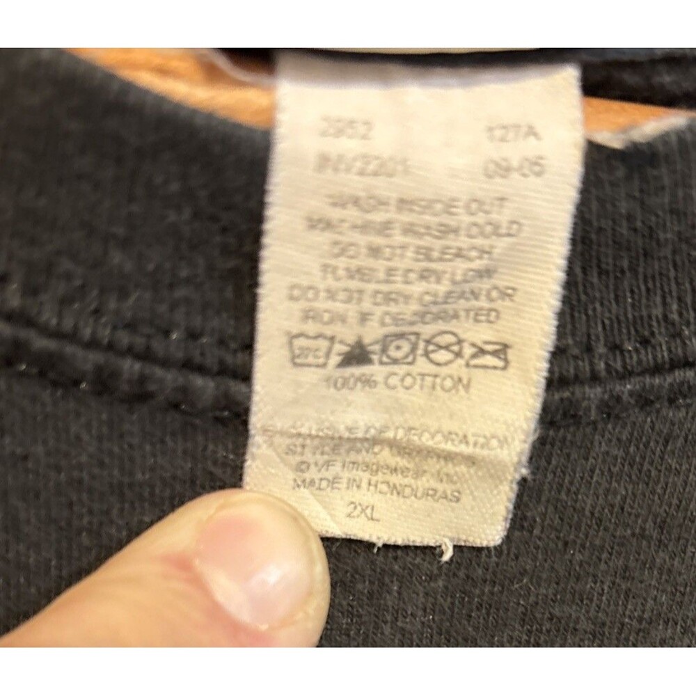 Vintage Black Baltimore Orioles T-Shirt Men 2XL XXL  Lee Sport Baseball - Picture 4 of 14